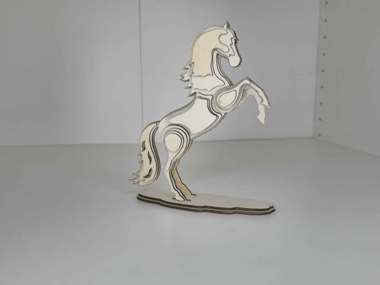 Dekorasjon - 3D hest