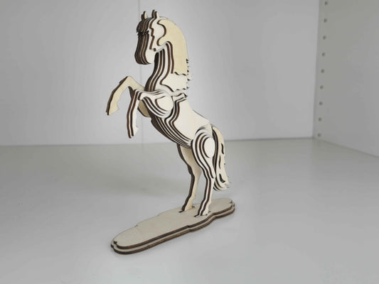 Dekorasjon - 3D hest